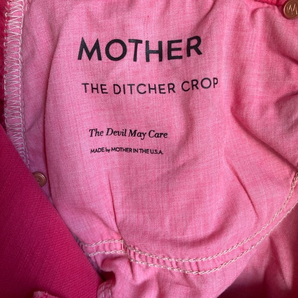 Mother Superior The Ditcher Crop size 28 Azalea wash - Picture 7 of 13